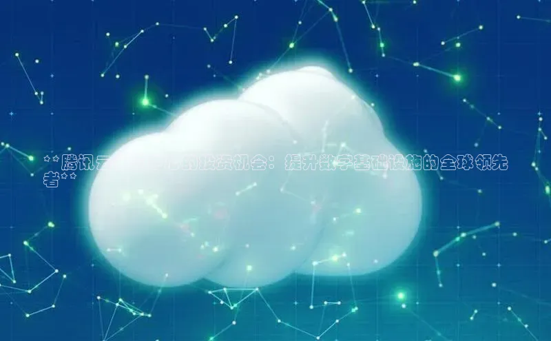 杏鑫平台注册官网美团**腾讯云计算中心的投资机会：提升数字基础设施的全球领先
者**