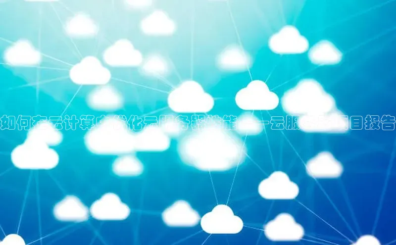 杏鑫新闻顺丰如何在云计算中优化云服务器性能——云服务器项目报告