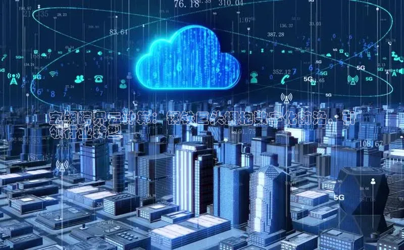 杏鑫平台手机登录入口百度教育宝钢跨界云计算：钢铁巨头拥抱数字化前沿，引
领行业转型