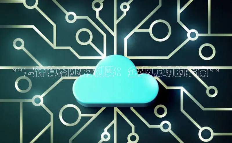 杏鑫彩票app官方下载路畅科技**云计算商业的利弊：企业成功的指南**