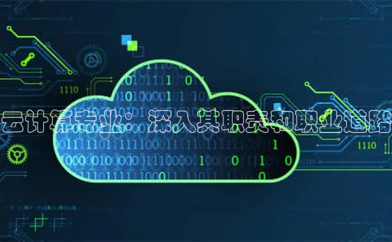 杏鑫平台注册入口百度健康云计算专业：深入其职责和职业道路